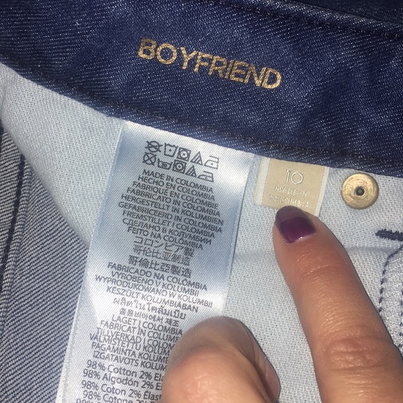 NWT. Michael Kors boyfriend blue wash jeans 👖 - Picture 4 of 4